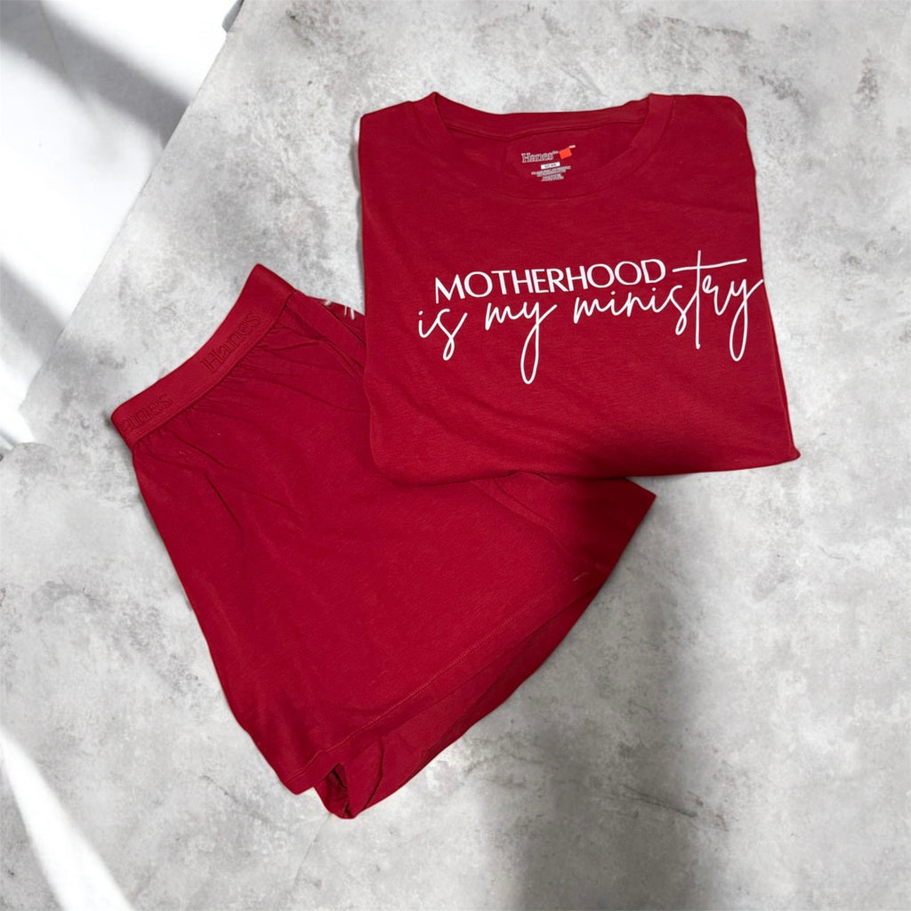 Motherhood is My Ministry Lounge Set