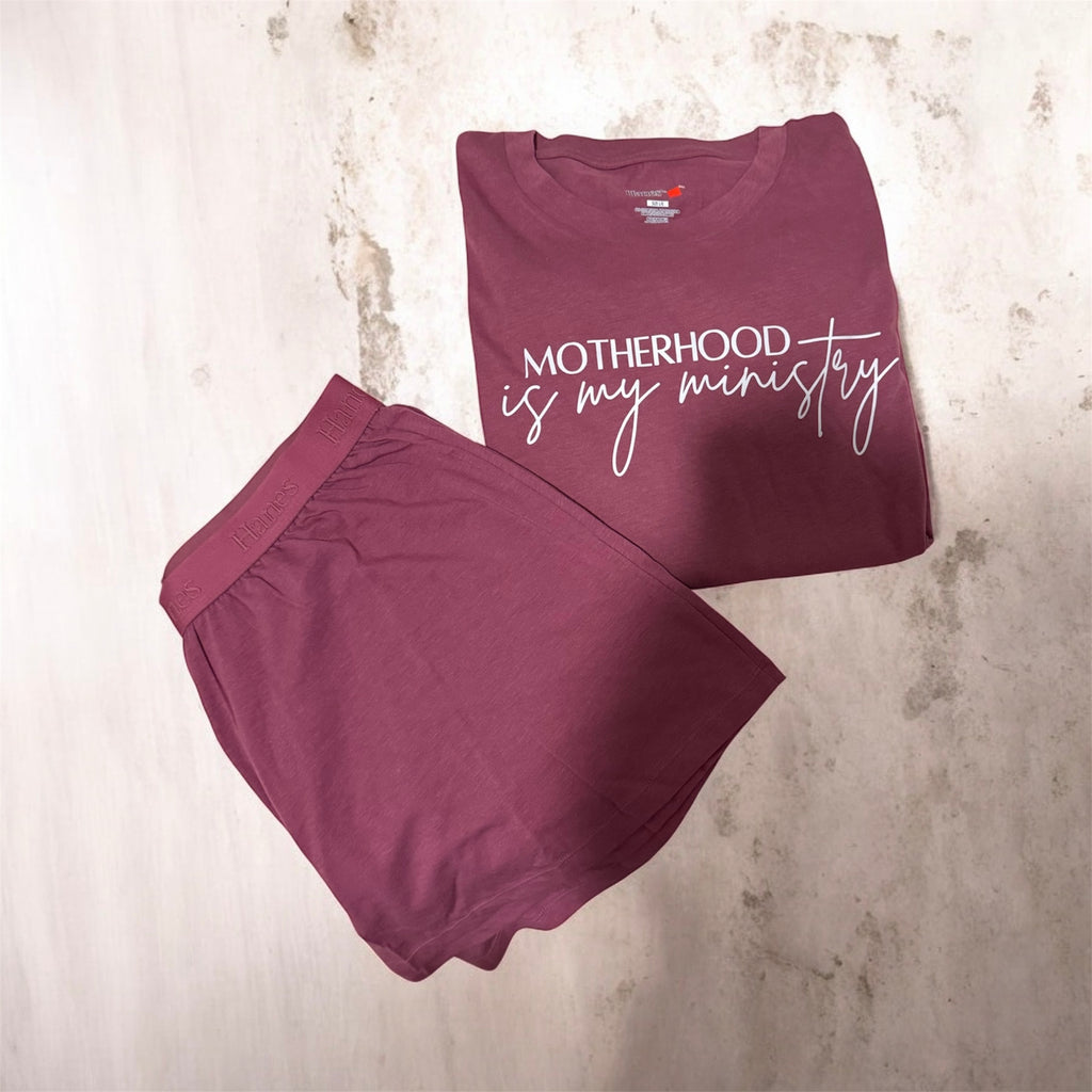 Motherhood is My Ministry Lounge Set