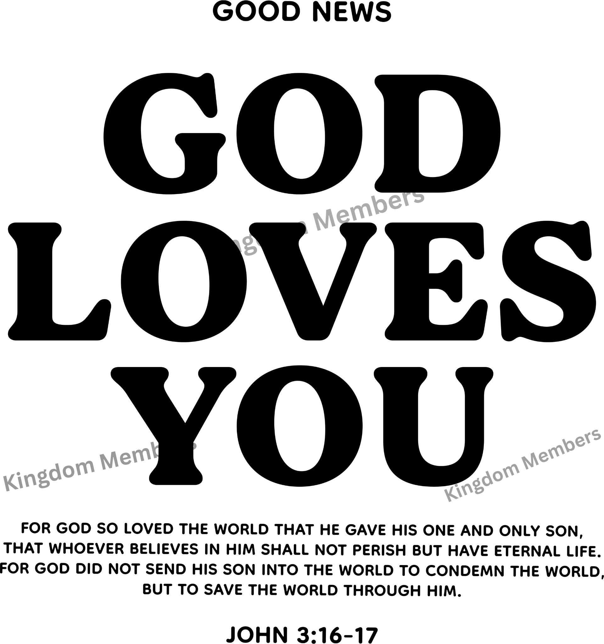 God Loves You
