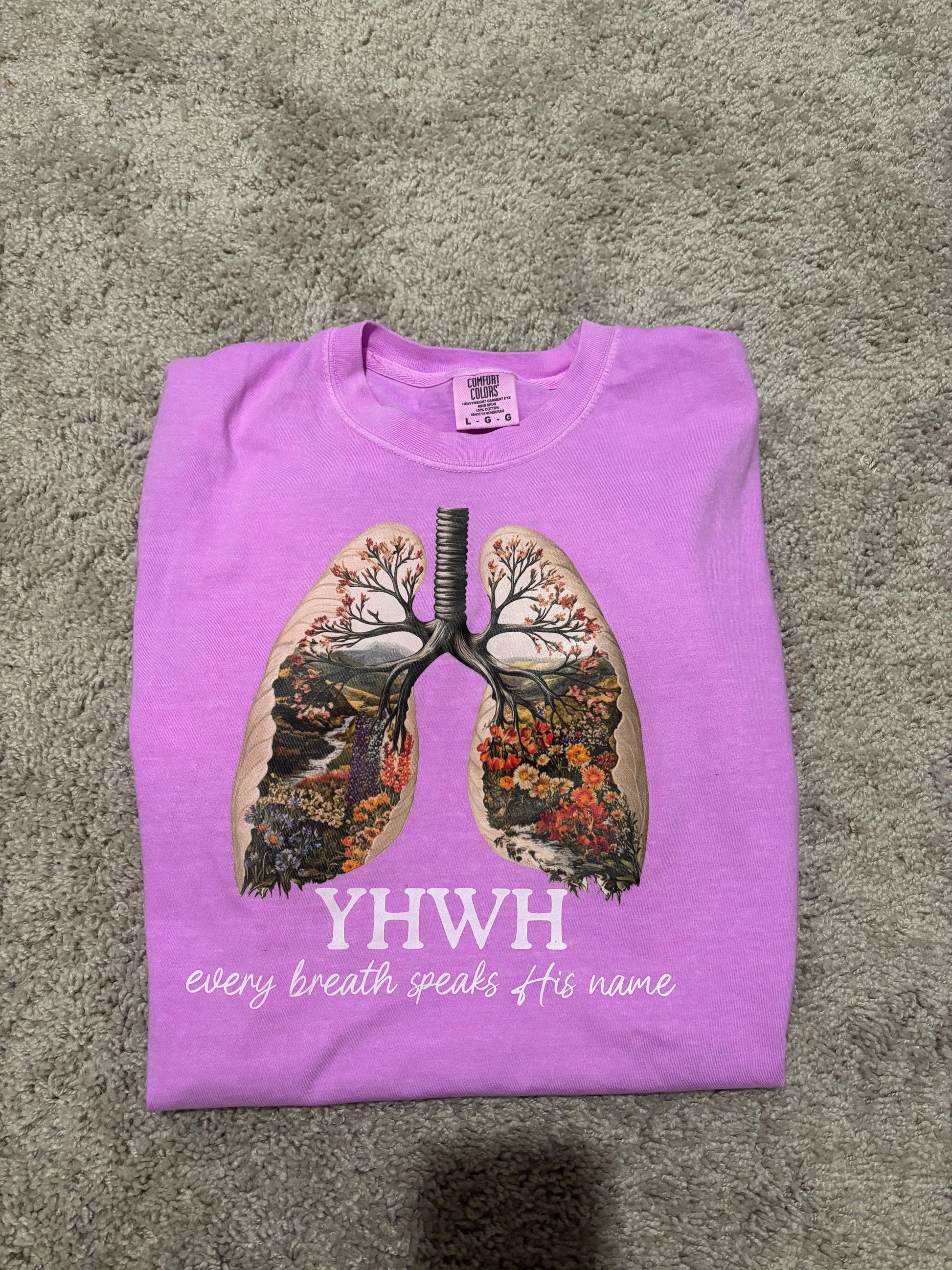 Yahweh Lungs Tshirt
