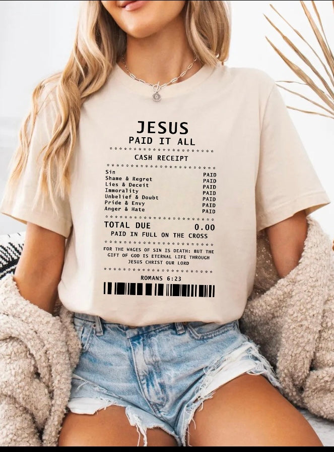 Jesus Paid It All