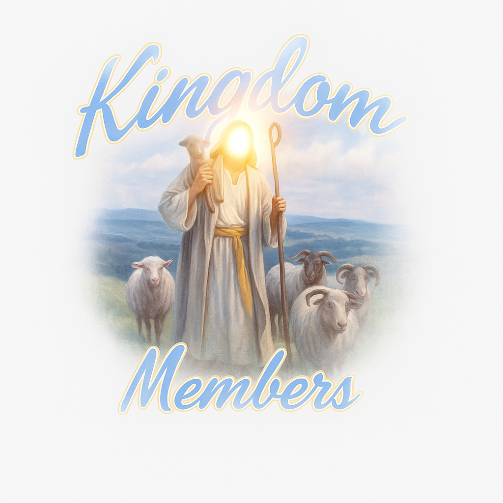 Jesus with sheep T-shirt