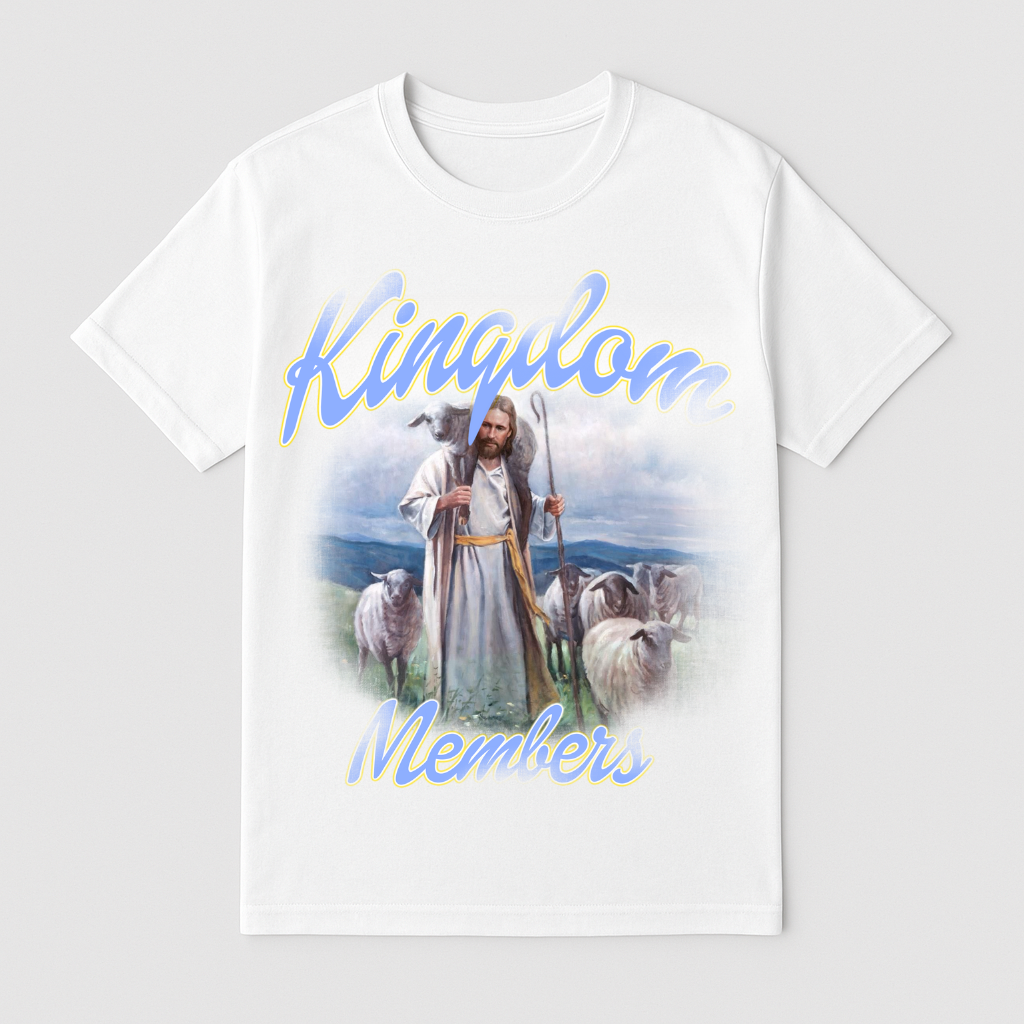 Jesus and sheep