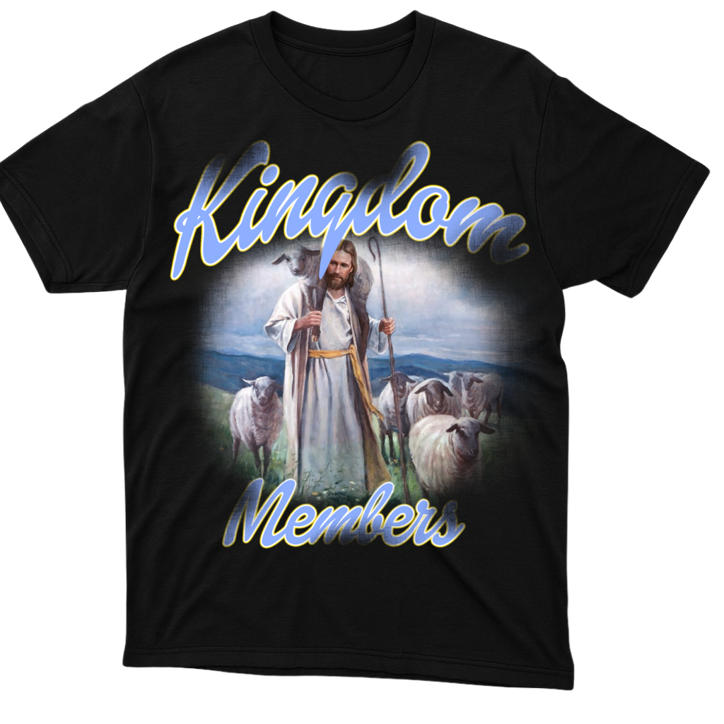 Jesus and sheep
